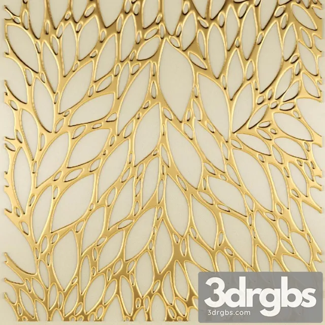 Decorative plaster 3d panel futurism. 3D Model Download Decorative plaster 3d panel futurism. 3D Model Download