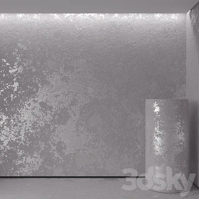 decorative plaster 5 3D Model