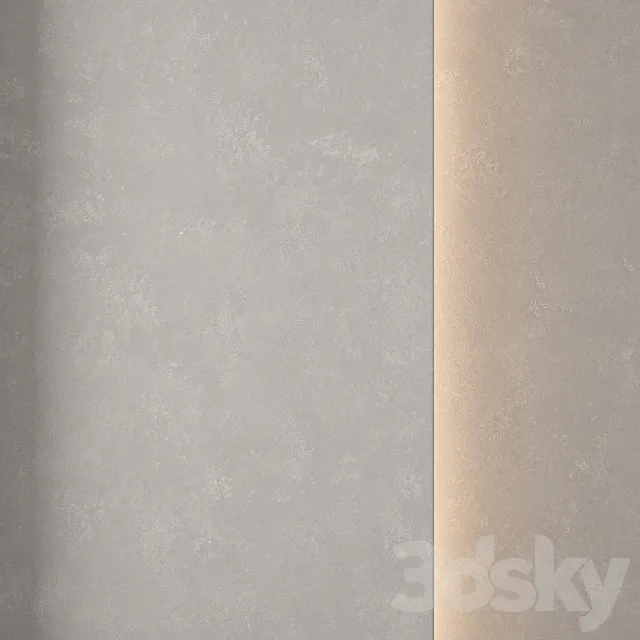 Decorative plaster 61 3D Model Decorative plaster 61 3D Model