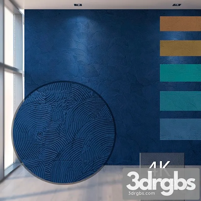 Decorative plaster 705 3D Model Download