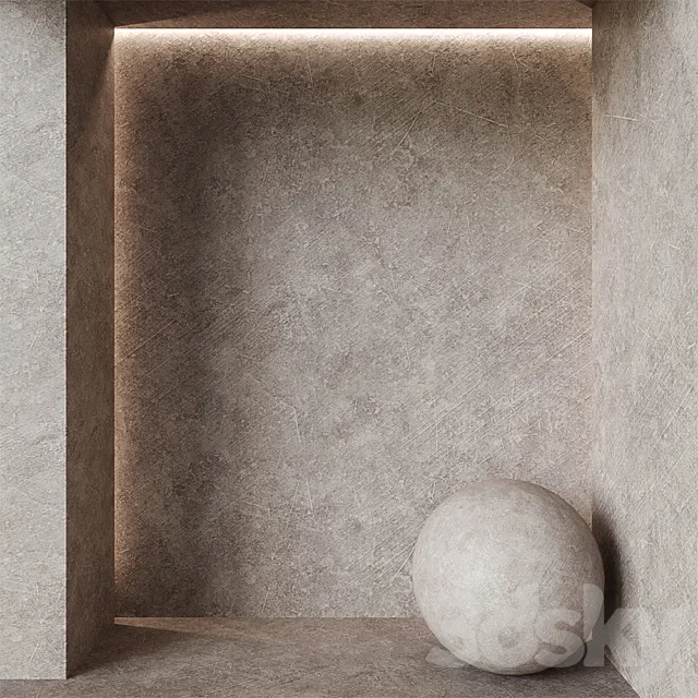 Decorative Plaster # 77 3D Model