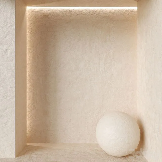 Decorative Plaster # 79 3D Model Decorative Plaster # 79 3D Model