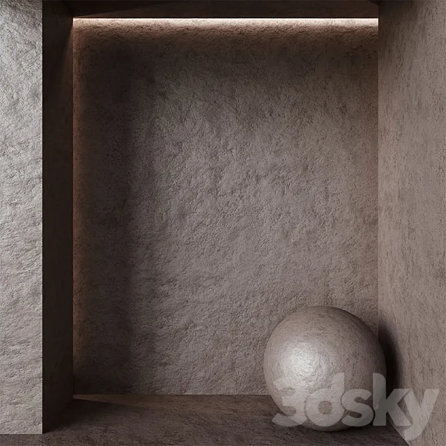 Decorative Plaster # 96 3D Model