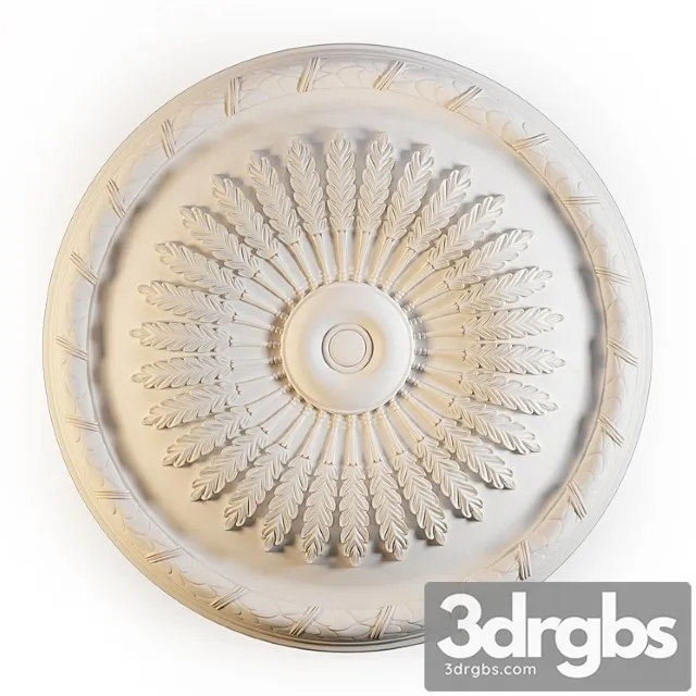 Decorative plaster Ceiling rose perfect b3062 3D Model Download Decorative plaster Ceiling rose perfect b3062 3D Model Download