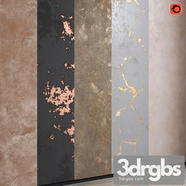 Decorative Plaster Collection 1 3D Model Download Decorative Plaster Collection 1 3D Model Download