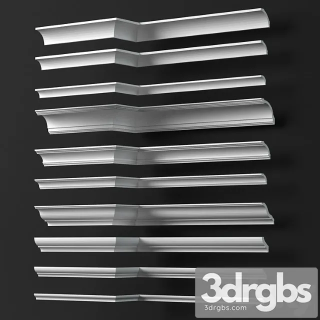 Decorative plaster Collection of cornices – orac decor p.1 3D Model Download Decorative plaster Collection of cornices – orac decor p.1 3D Model Download