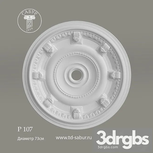 Decorative plaster K107 3D Model Download Decorative plaster K107 3D Model Download