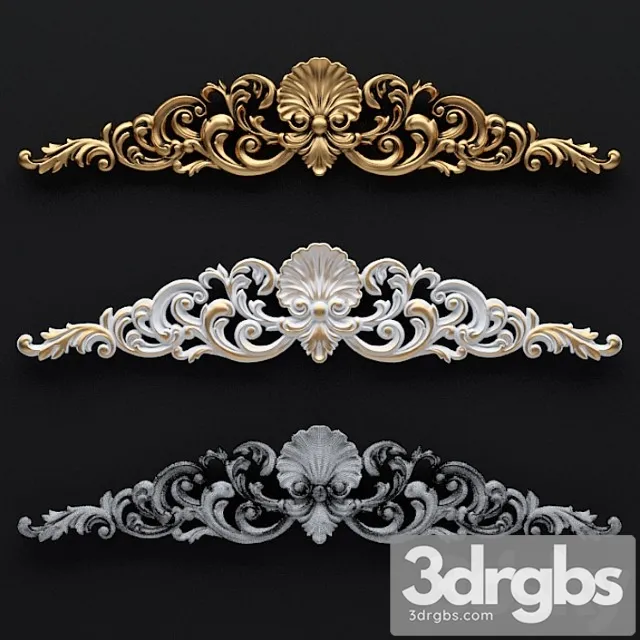 Decorative plaster Nakladka 33 new 3D Model Download Decorative plaster Nakladka 33 new 3D Model Download