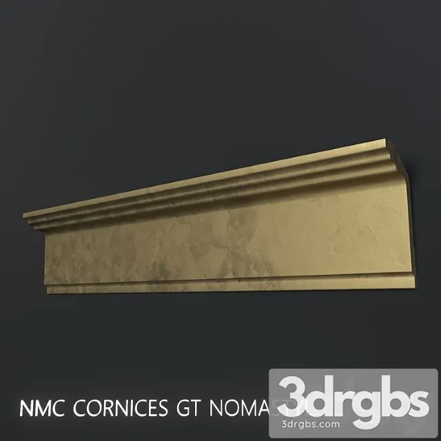 Decorative plaster Nmc cornice gt nomastyl 3D Model Download Decorative plaster Nmc cornice gt nomastyl 3D Model Download