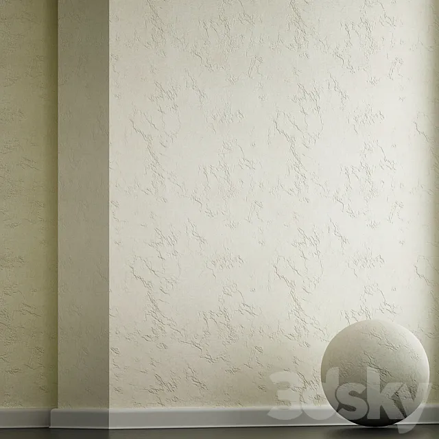Decorative plaster No. 10 3D Model