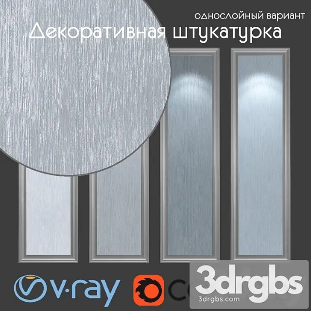 Decorative Plaster One Layer Variant 209 1 3D Model Download Decorative Plaster One Layer Variant 209 1 3D Model Download