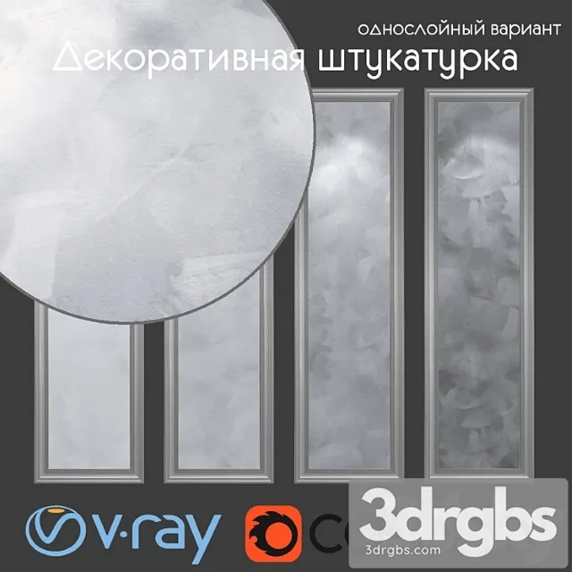 Decorative Plaster One Layer Variant 301 1 3D Model Download Decorative Plaster One Layer Variant 301 1 3D Model Download