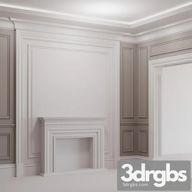 Decorative plaster Plaster stucco 3D Model Download Decorative plaster Plaster stucco 3D Model Download