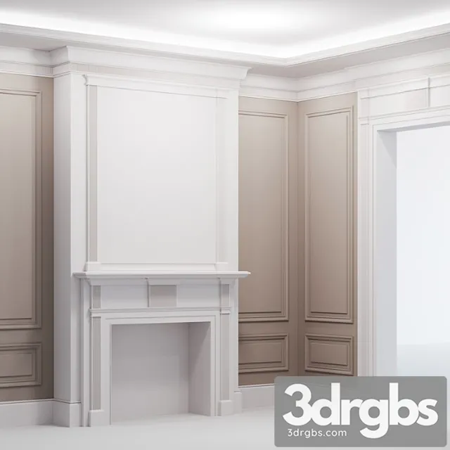 Decorative plaster Plaster stucco_2 3D Model Download Decorative plaster Plaster stucco_2 3D Model Download