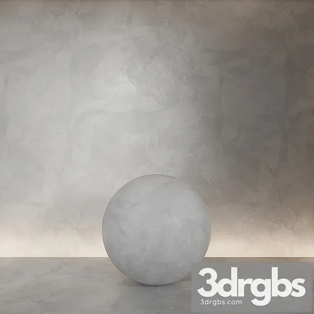 Decorative Plaster Seamless Decorative Plaster Material 2 3D Model Download