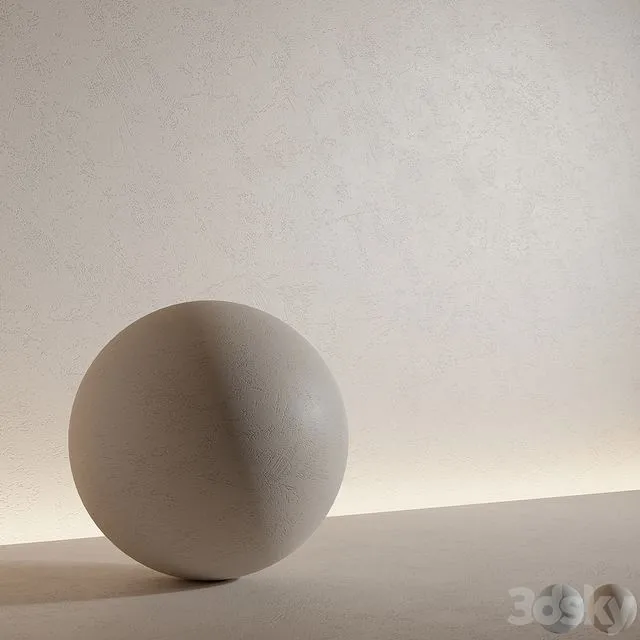 Decorative plaster. Seamless decorative plaster material 83 3D Model Decorative plaster. Seamless decorative plaster material 83 3D Model