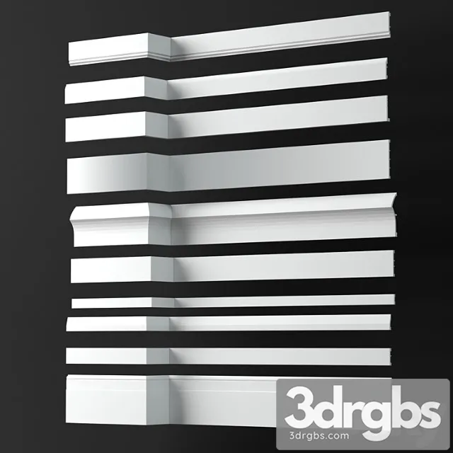 Decorative plaster Skirting boards collection – orac decor p.2 3D Model Download Decorative plaster Skirting boards collection – orac decor p.2 3D Model Download