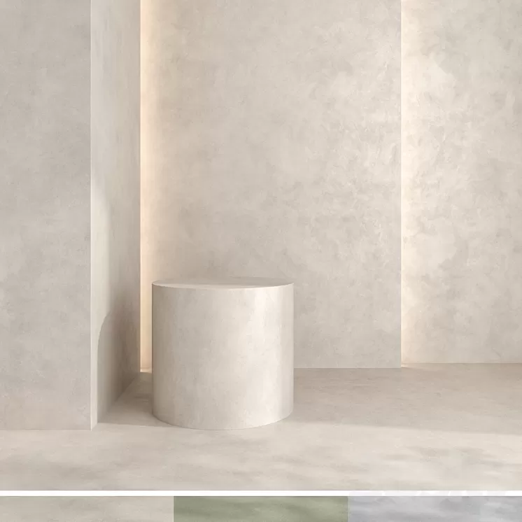 Decorative plaster v11 3D Model Decorative plaster v11 3D Model