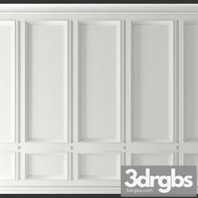 Decorative plaster Wall molding_1 3D Model Download Decorative plaster Wall molding_1 3D Model Download