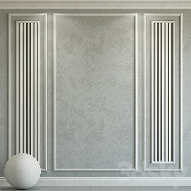 Decorative plaster with molding 116 Free Download