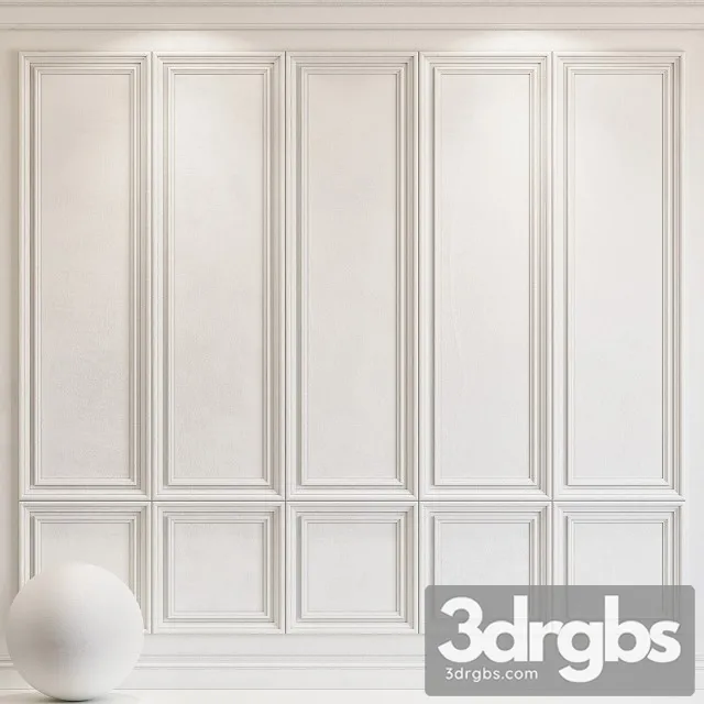 Decorative Plaster With Molding 41 3D Model Download Decorative Plaster With Molding 41 3D Model Download