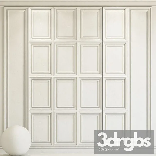 Decorative Plaster With Molding 92 3D Model Download Decorative Plaster With Molding 92 3D Model Download