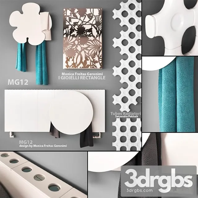 Decorative Radiators 1 3D Model Download