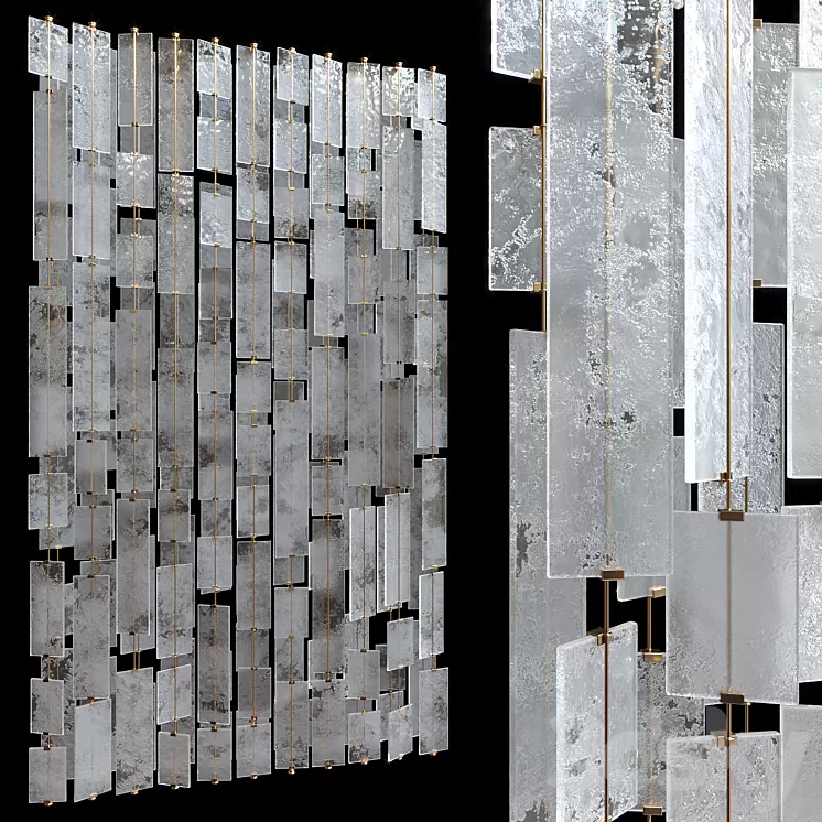 Decorative screen partition Vargov Design 3D Model Free Download