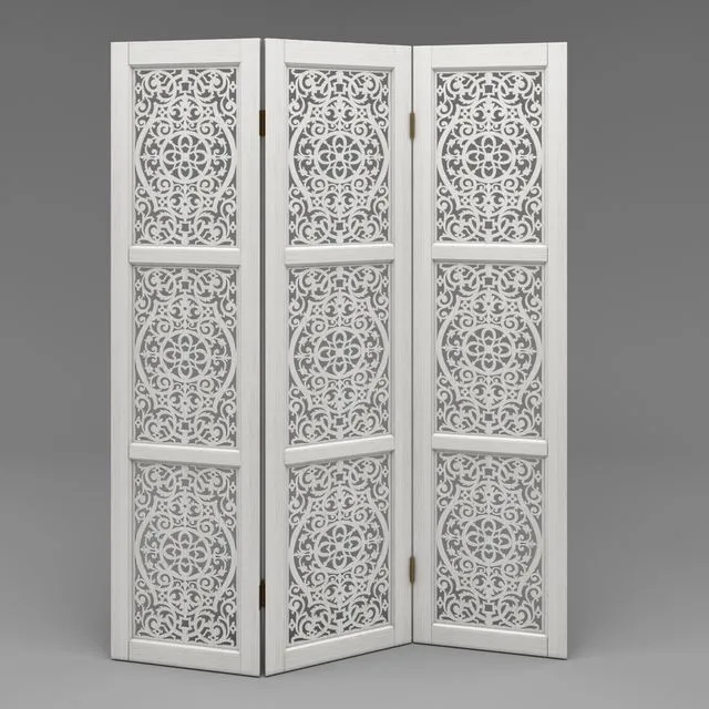 Decorative screens 3D Model Decorative screens 3D Model