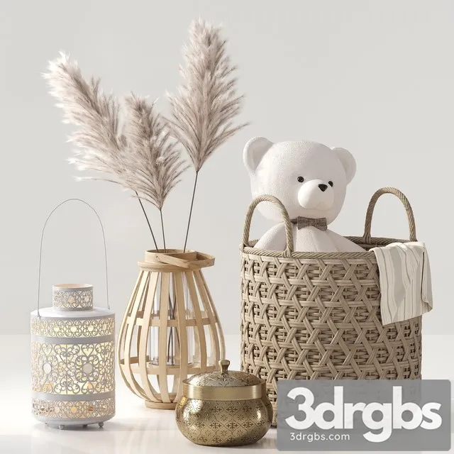 Decorative Set 0000017 3D Model Download