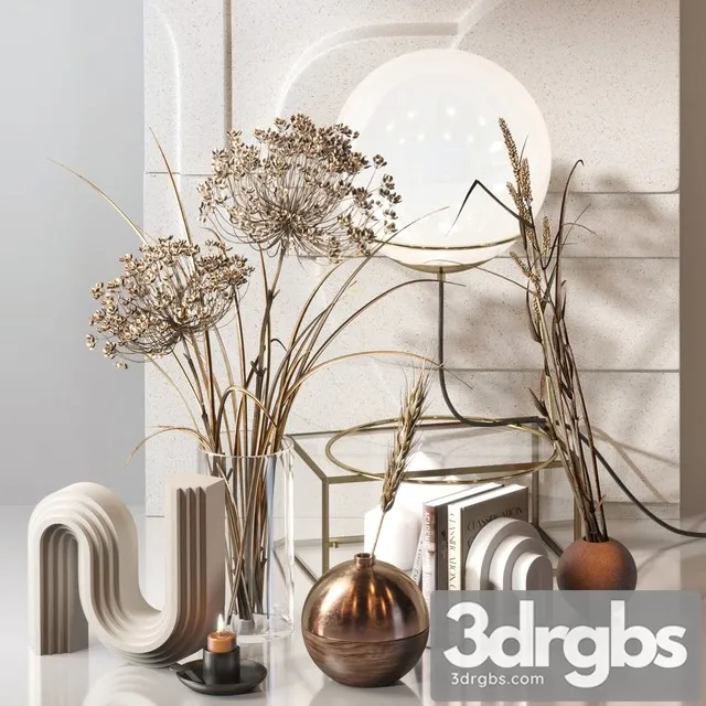 Decorative Set 00004 3D Model Download