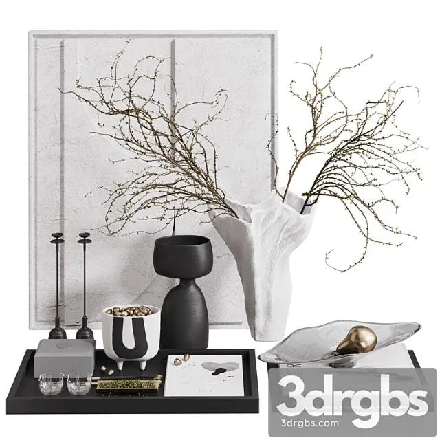 Decorative Set 004 by Corner Design 3D Model Download