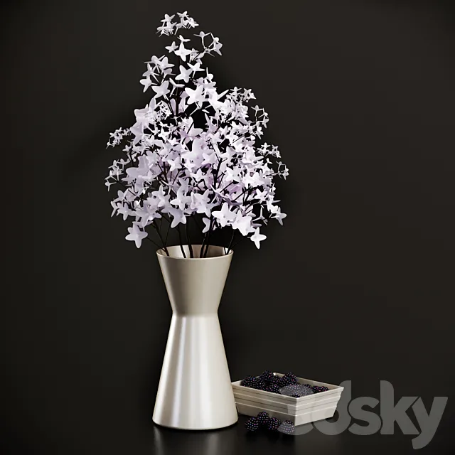 Decorative set 01 3DModel