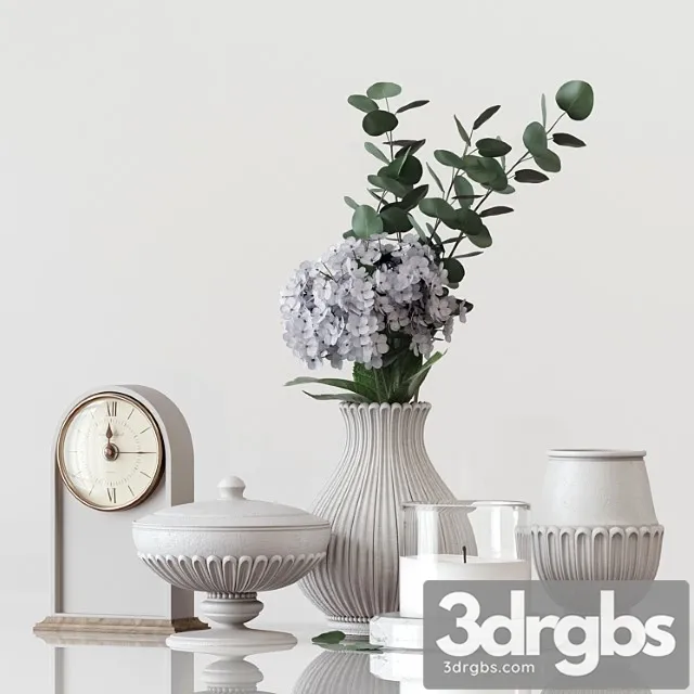 Decorative set 013 2 3D Model Download