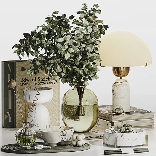 Decorative Set 014 3D Model Decorative Set 014 3D Model