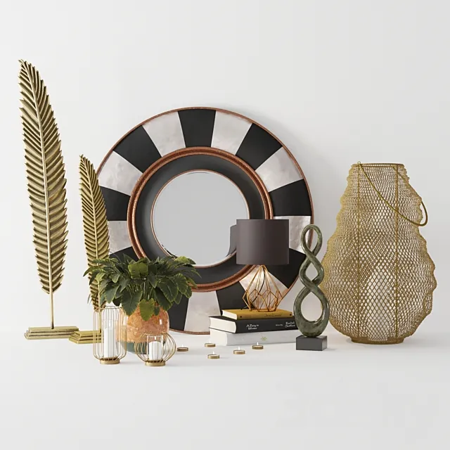 Decorative Set 02 3DModel