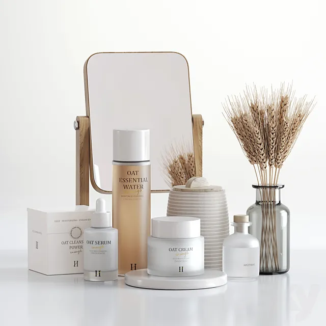 Decorative set 023 3DModel