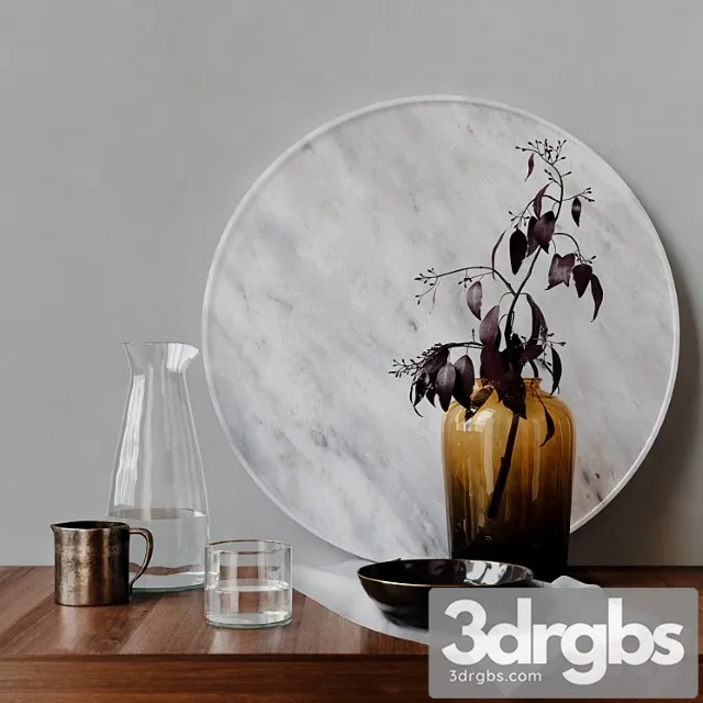 Decorative set 02_2 3D Model Download