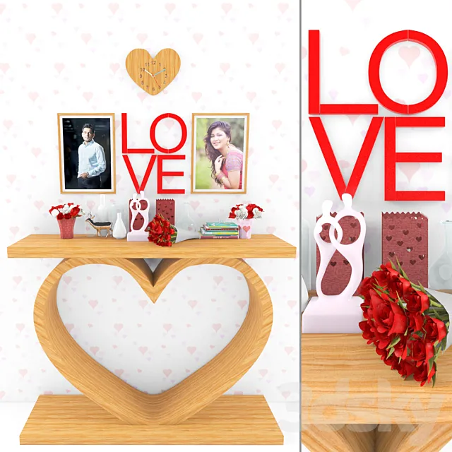 Decorative Set 03 3D Model Decorative Set 03 3D Model