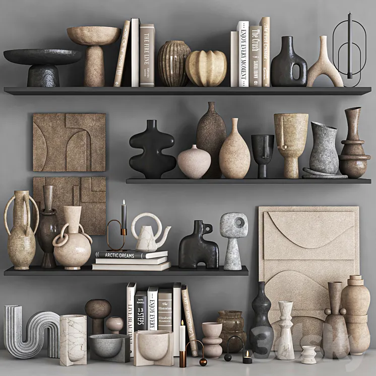 decorative set-03 3D Model Free Download decorative set-03 3D Model Free Download