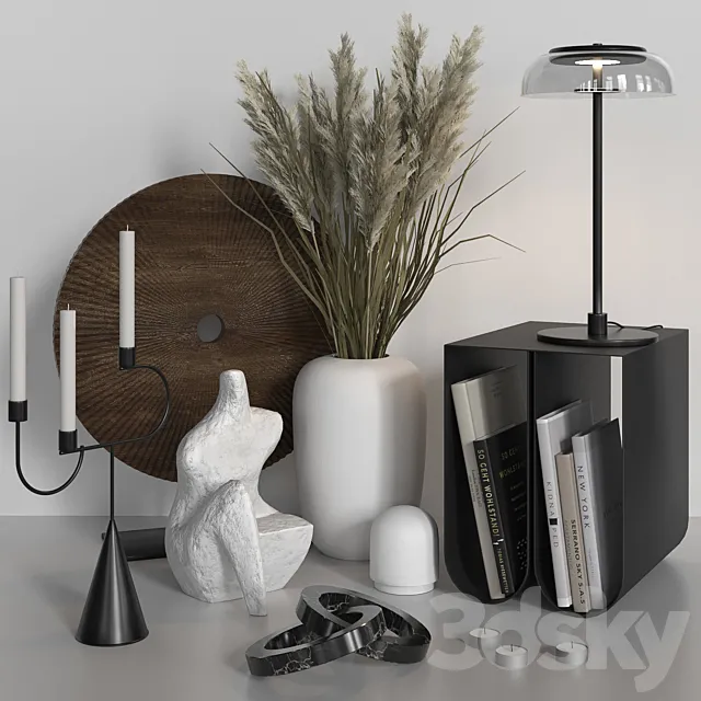 Decorative Set 03 3DModel