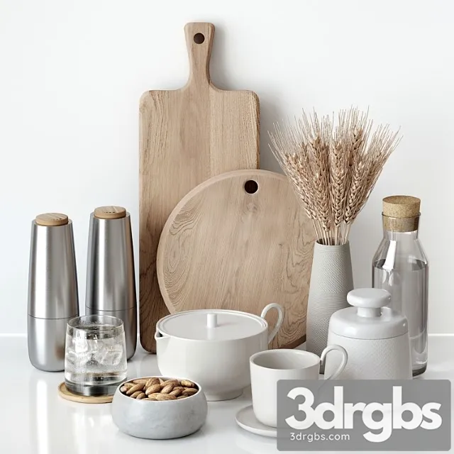 Decorative Set 032 3D Model Download