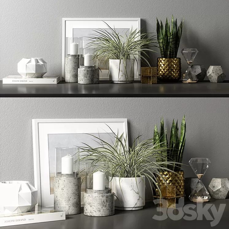 decorative set 04 3D Model