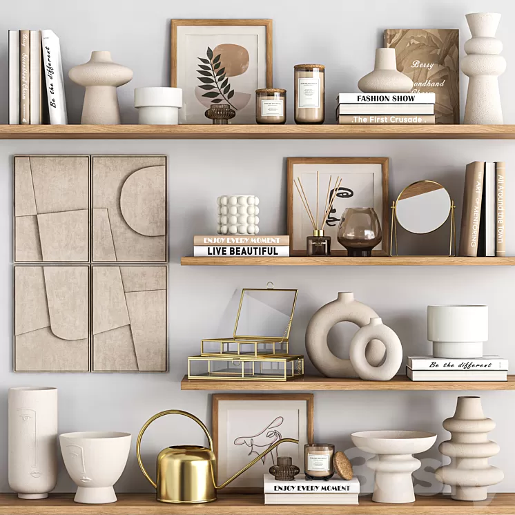 decorative set-04 3D Model