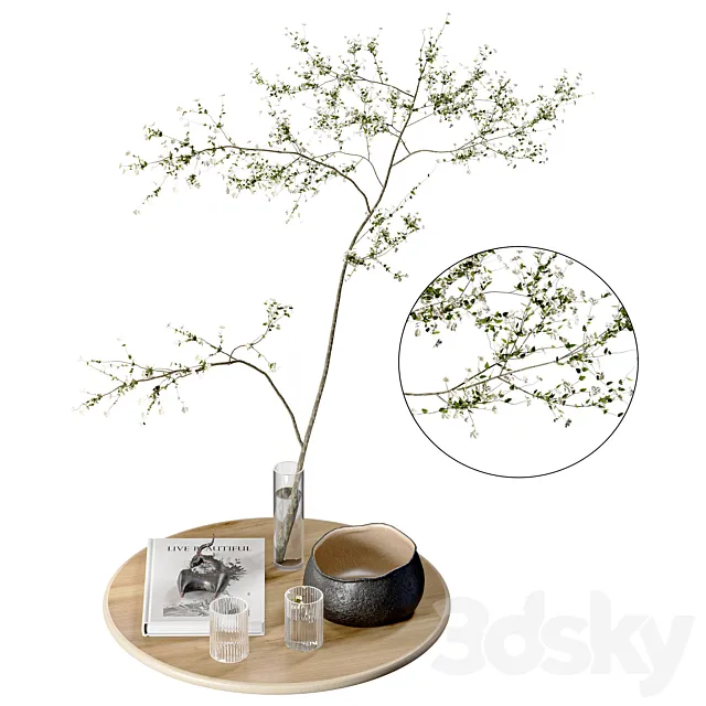 DECORATIVE SET 04 3D Model