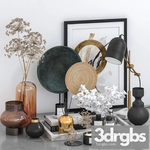 Decorative Set 04 3D Model Download Decorative Set 04 3D Model Download