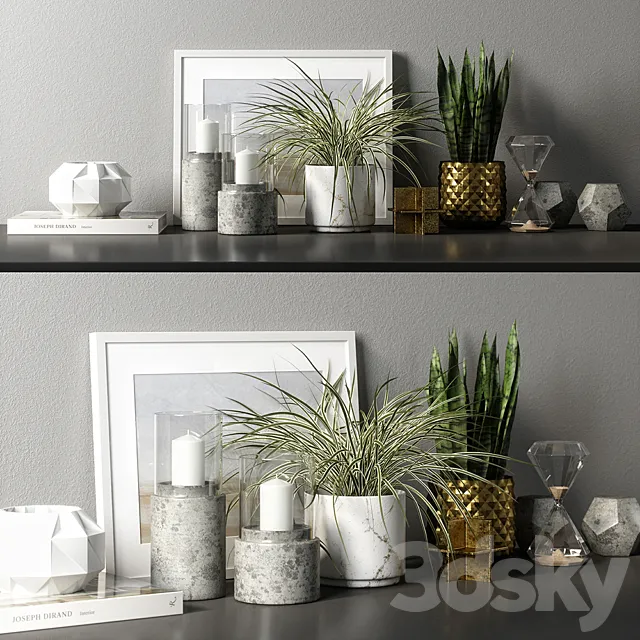 decorative set 04 3D Model