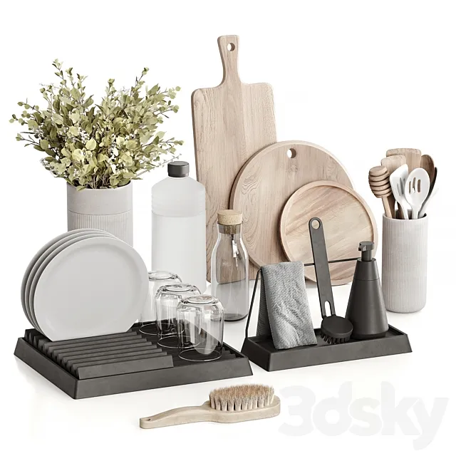 Decorative set 040 3DModel