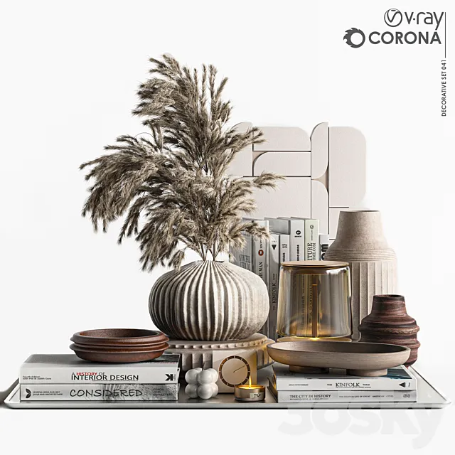 Decorative set-041 3DModel