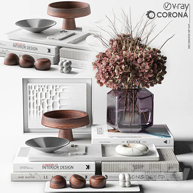 Decorative set-049 3D Model